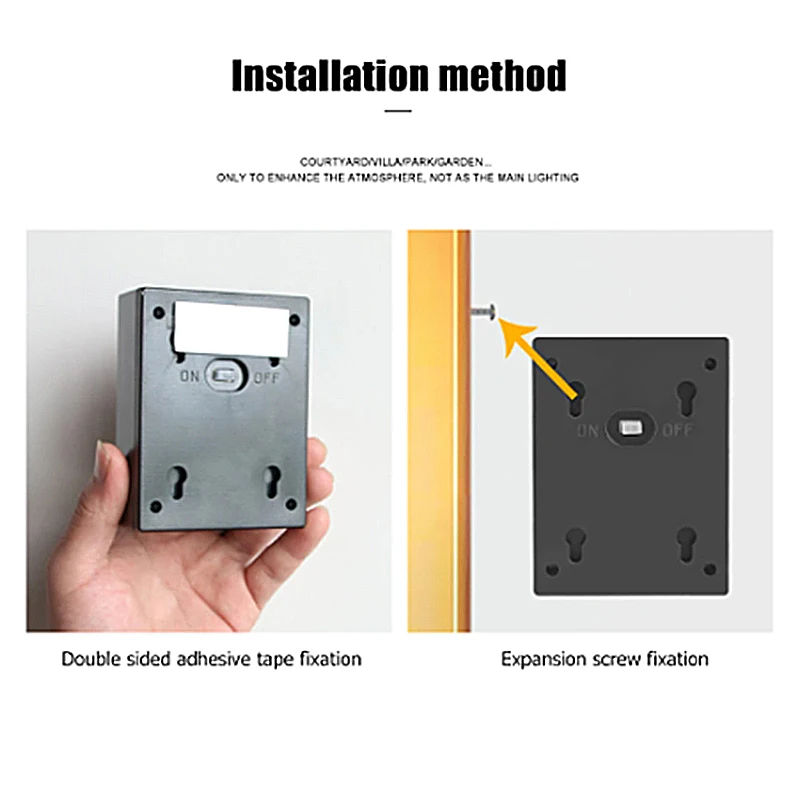 

2pcs Intelligent LED Solar Light Outdoor Wall Lamp Solar Street Lamp Night Light for Garden Yard Path Decoration Warm/White/RGB