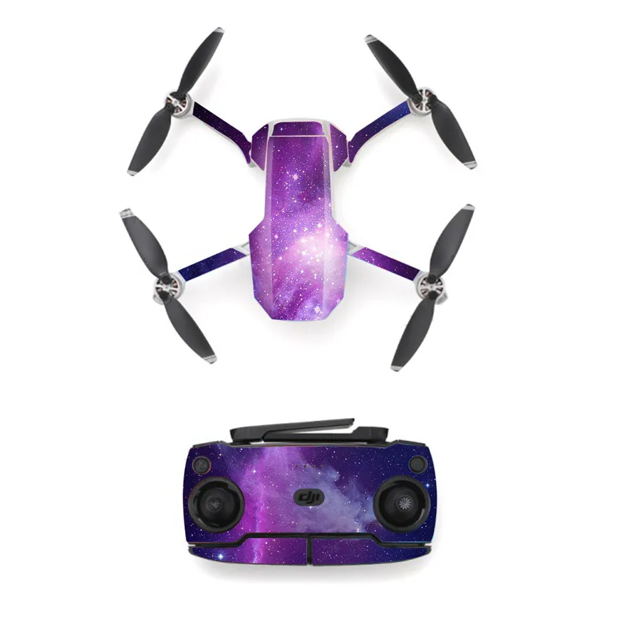 7 стилей s звездное небо стикер для DJI Mavic мини Дрон и пульт дистанционного