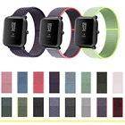 Ремешок для Xiaomi Huami Amazfit GTS 2 mini 2e 3 GTR 42 мм, плетеный браслет для Amazfit Bip U Pro Zepp E, спортивный Воздухопроницаемый браслет