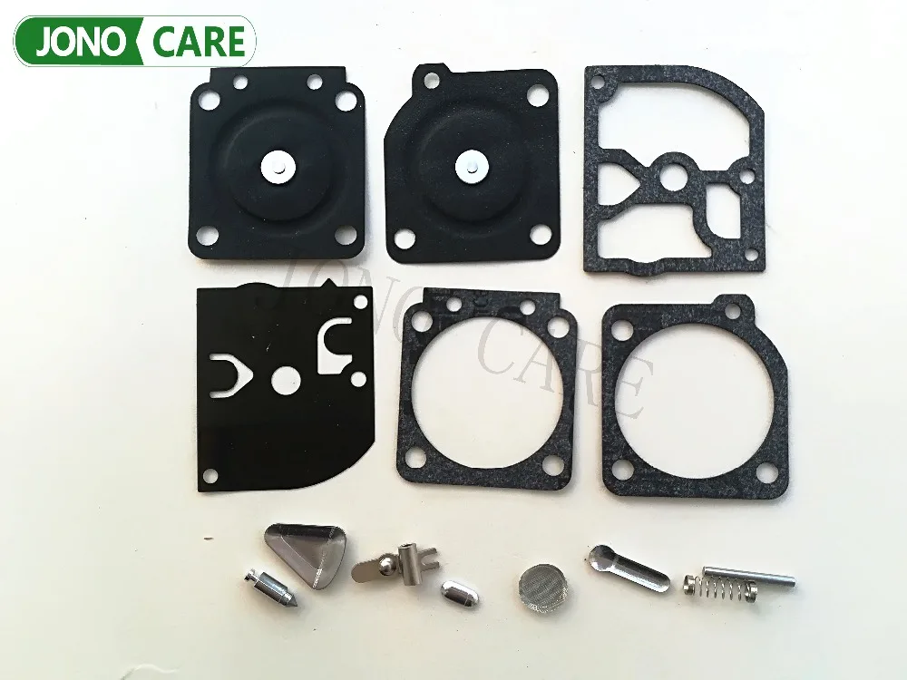 

2 sets 113LD 123C Carburetor Carb Repair Kit For HUSQVARNA 123L 322L 323L and fit STIHL 020T MS191 MS192T MS200 Chainsaw