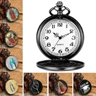Антикварные карманные часы, подарки для мужчин и женщин, Иисус, Дева Мария, красочный узор, кварцевый кулон, карманные часы, коллекция сувениров