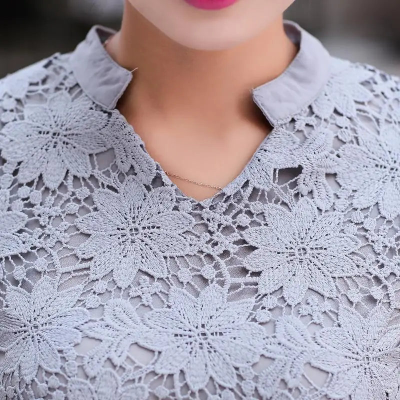 Ретро длинный дизайн шифоновая офисная рубашка с длинным рукавом Туника Топы