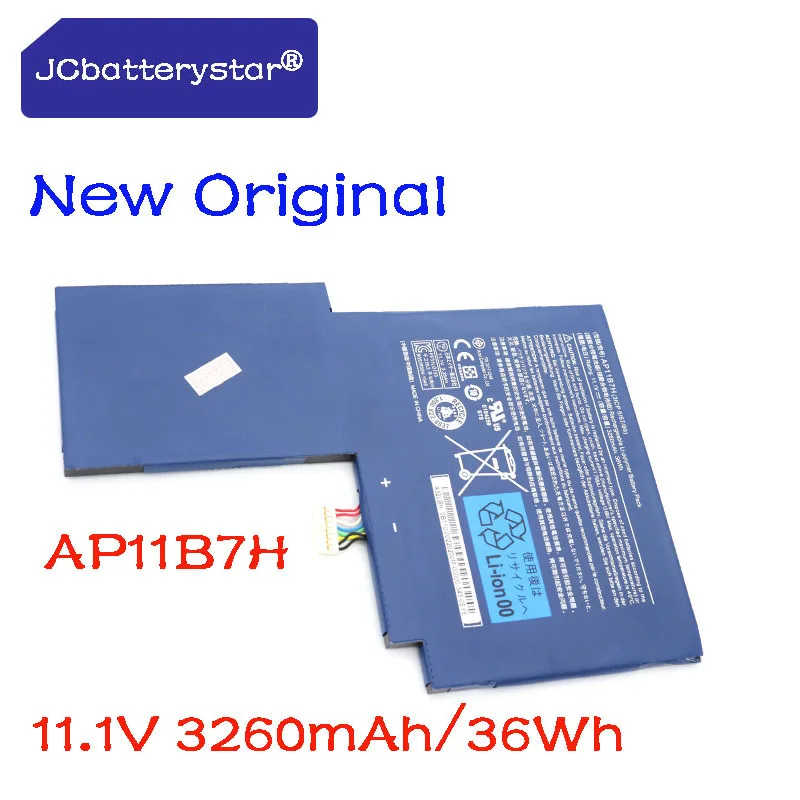 Новый оригинальный аккумулятор для ноутбука JC 11 1 В 3260 мАч AP11B7H AP11B3F Acer Iconia W500 W500P