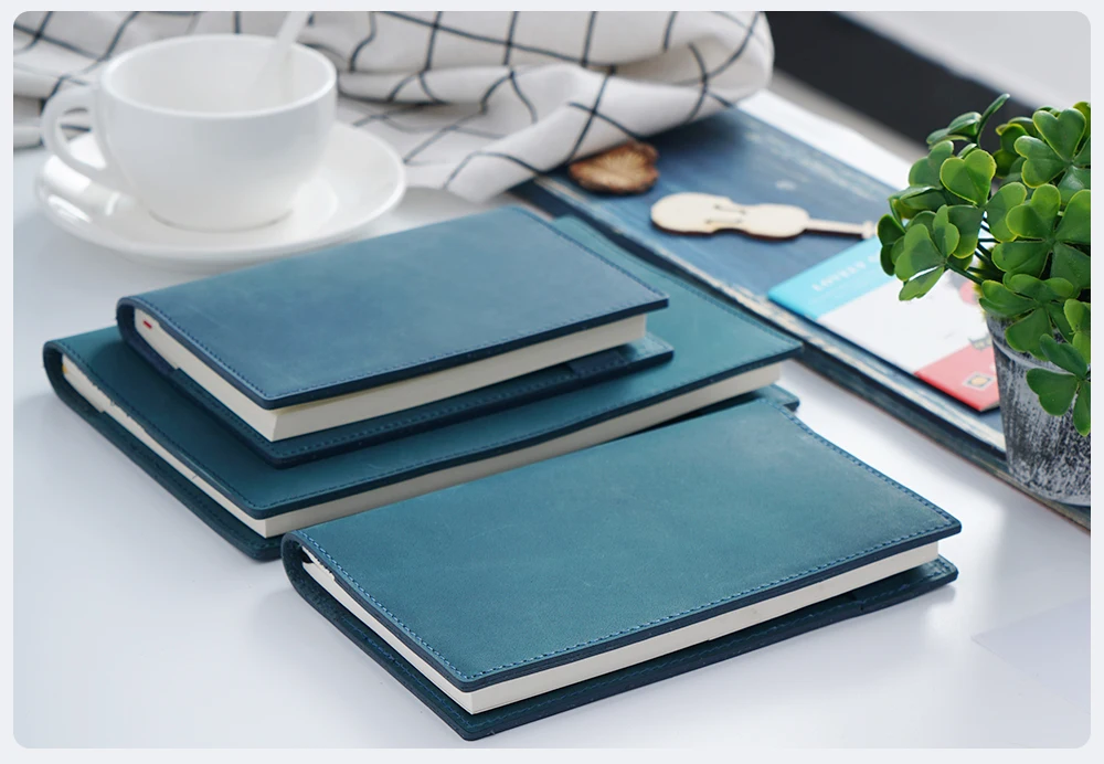 Натуральная кожа блокнот планировщик обложка книги A5 B6 A6 для MD дневник Bullet Journal Рисование Sketchbook