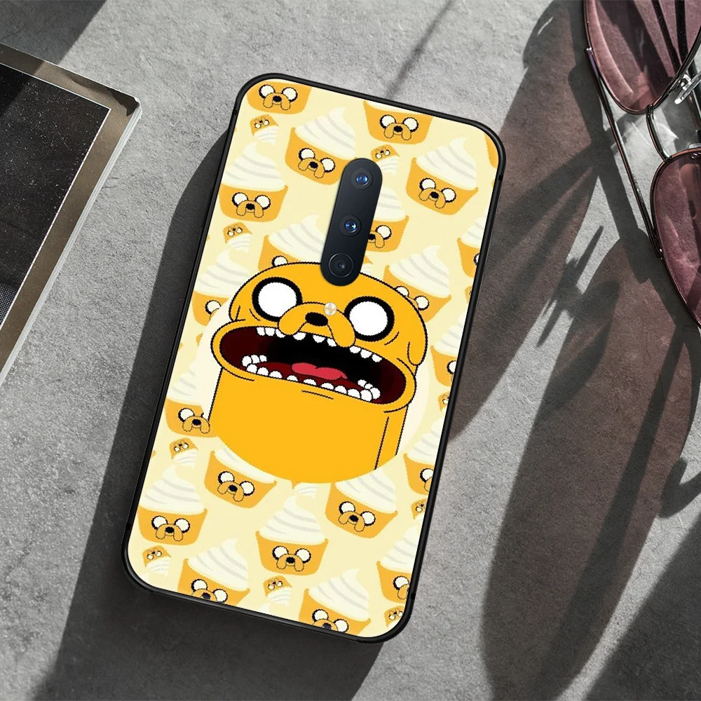 

Adventure Time Phone Case Cover Hull For 1+ Oneplus 5T 6 6T 7 7Pro 7T 8 8Pro 8T black Shell 3D Back Pretty Bumper Tpu Waterproof