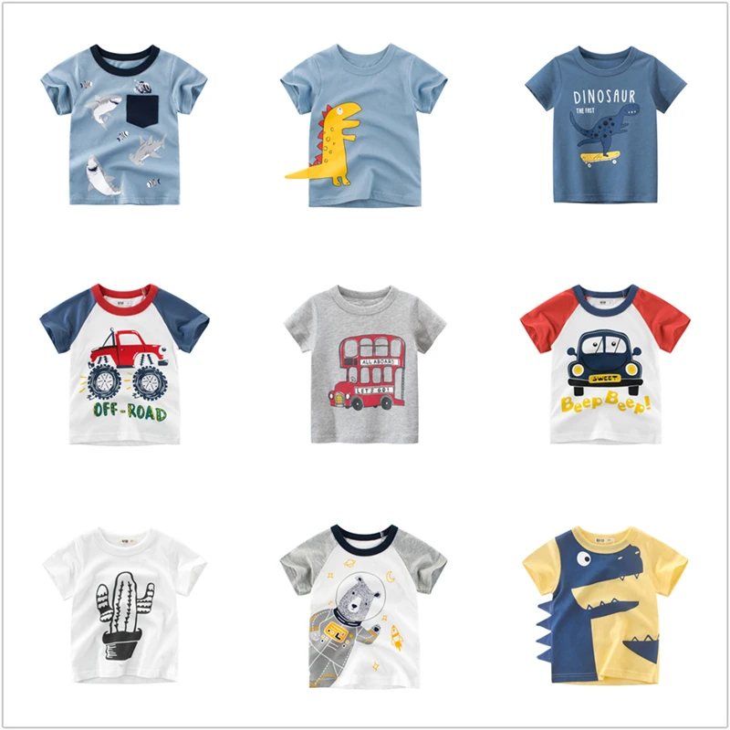 

Футболка детская из чистого хлопка, на возраст 2-8 лет