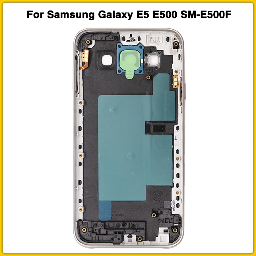 E5 чехол с полным корпусом для samsung Galaxy E5 E500 SM-E500F задняя крышка с батарейным отсеком