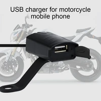 12v cs 835a1 motorcycle handlebar mount usb phone charger with indicator light motorcycle charger