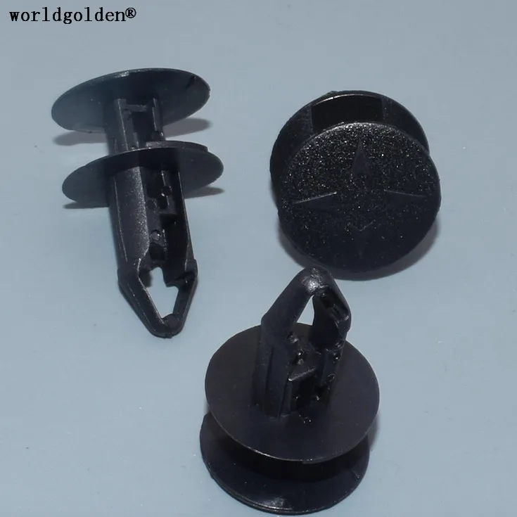 

worldgolden 100 шт. автозастежки Фиксатор бампера для RENAULT # 054000001 Р