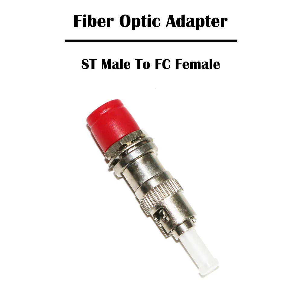 10 шт./лот ST Male to SC Female LC FC Adapter 9/125 FTTH Simplex | Мобильные телефоны и аксессуары