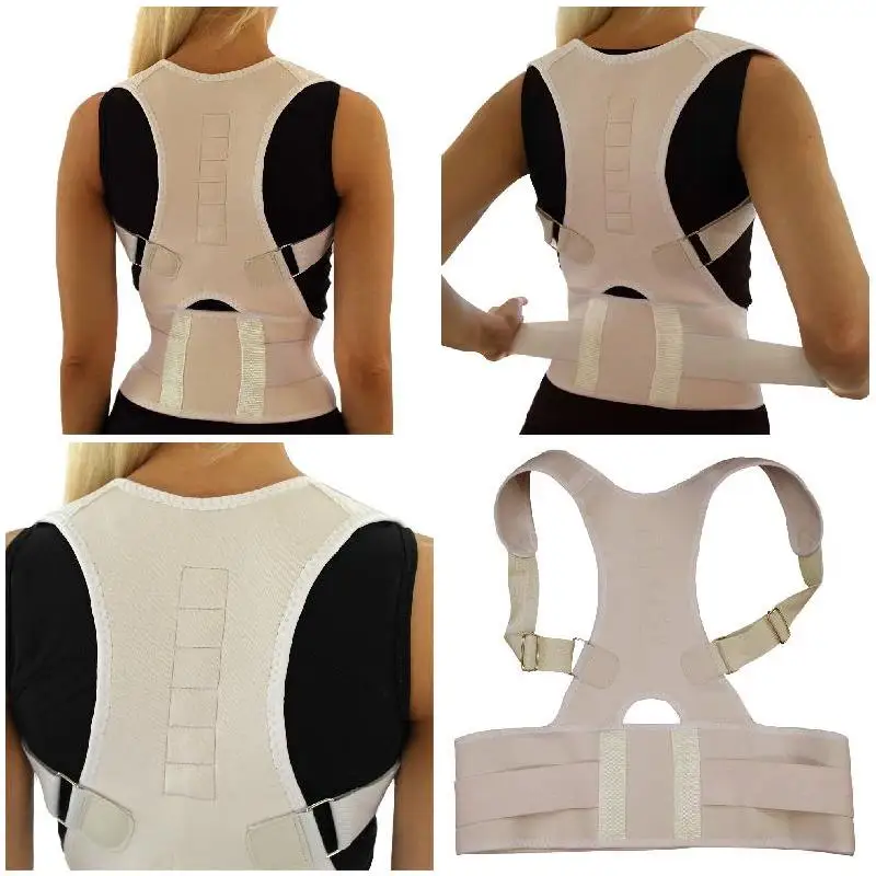 Регулируемый магнитный Корректор осанки магнитная форма коррекция спины и плеч