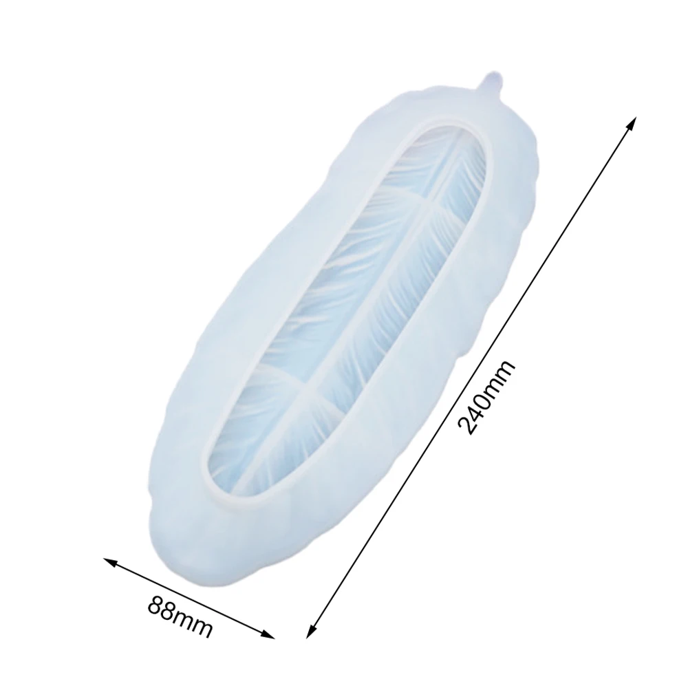 

Feather Mold Resin Silicone Wing Molds For Trinket Home Decoration To Make Crafts With Epoxy