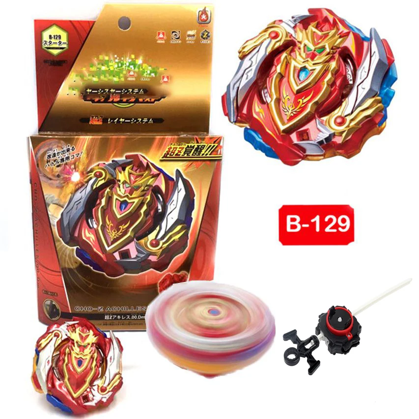 GT сборка вспышка B-129 игрушки Эволюция вращающийся верх с двухсторонней проводной