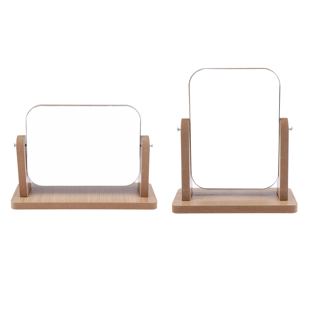 Портативная компактная карманная косметическая сумка прямоугольное зеркало для