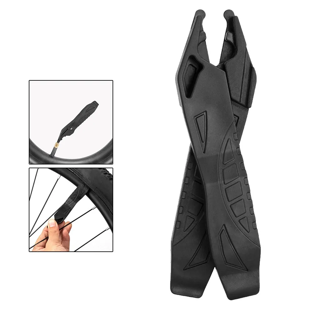 

13cm Tire Lever MTB Road Bike Portable Strong Tyre Levers Chain Pliers Valve Deflation POM Cycling Bicycle Repair Tool 2021 New