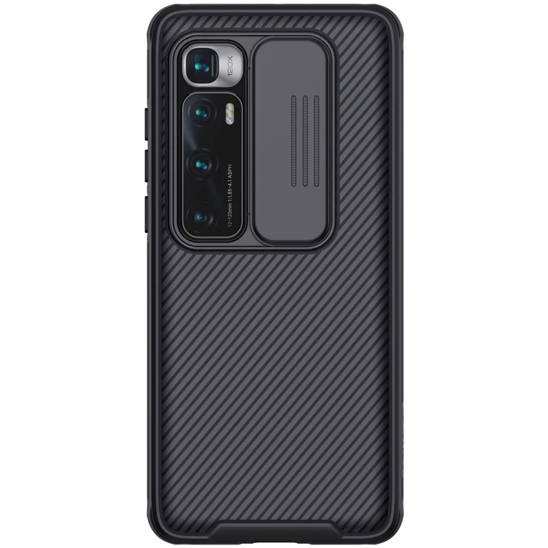 

for Xiaomi Mi 10 Ultra Case NILLKIN Plastic Slide Camera Lens Protective Cover Case for Xiaomi 10 Ultra Mi10 Ultra