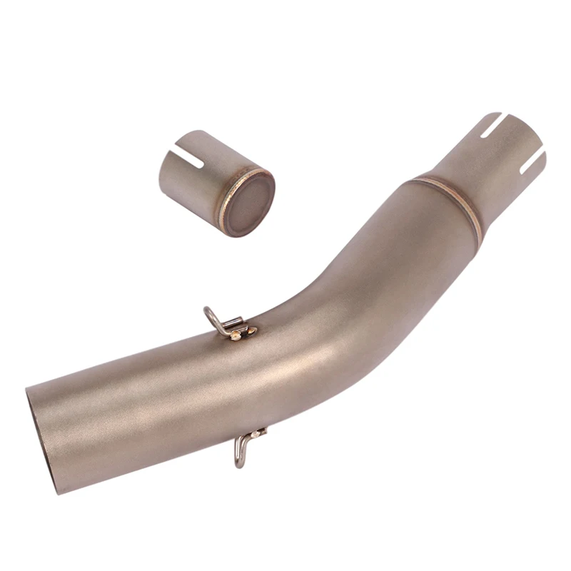 

For Suzuki GW250F GW250 GW 250 F Motorcycle Double Exhaust Escape Modified Front Middle Link Pipe Muffler Moto Escapamento De