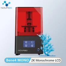 3д принтер NOVA3D Bene 4 MONO 3d Printer 6inch Monochrome Screen 2K MSLA High Precision for Jewelry 3D Printer  WLAN/Offline