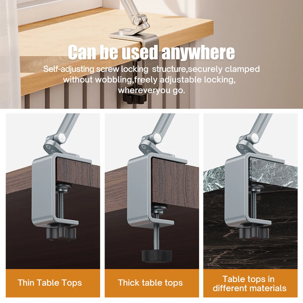 tablet stand for 4inch to 12 9inch aluminum adjustable mobile phones tablets lazy arm bed desk for ipad 11 xiaomi 5 mini 6 free global shipping