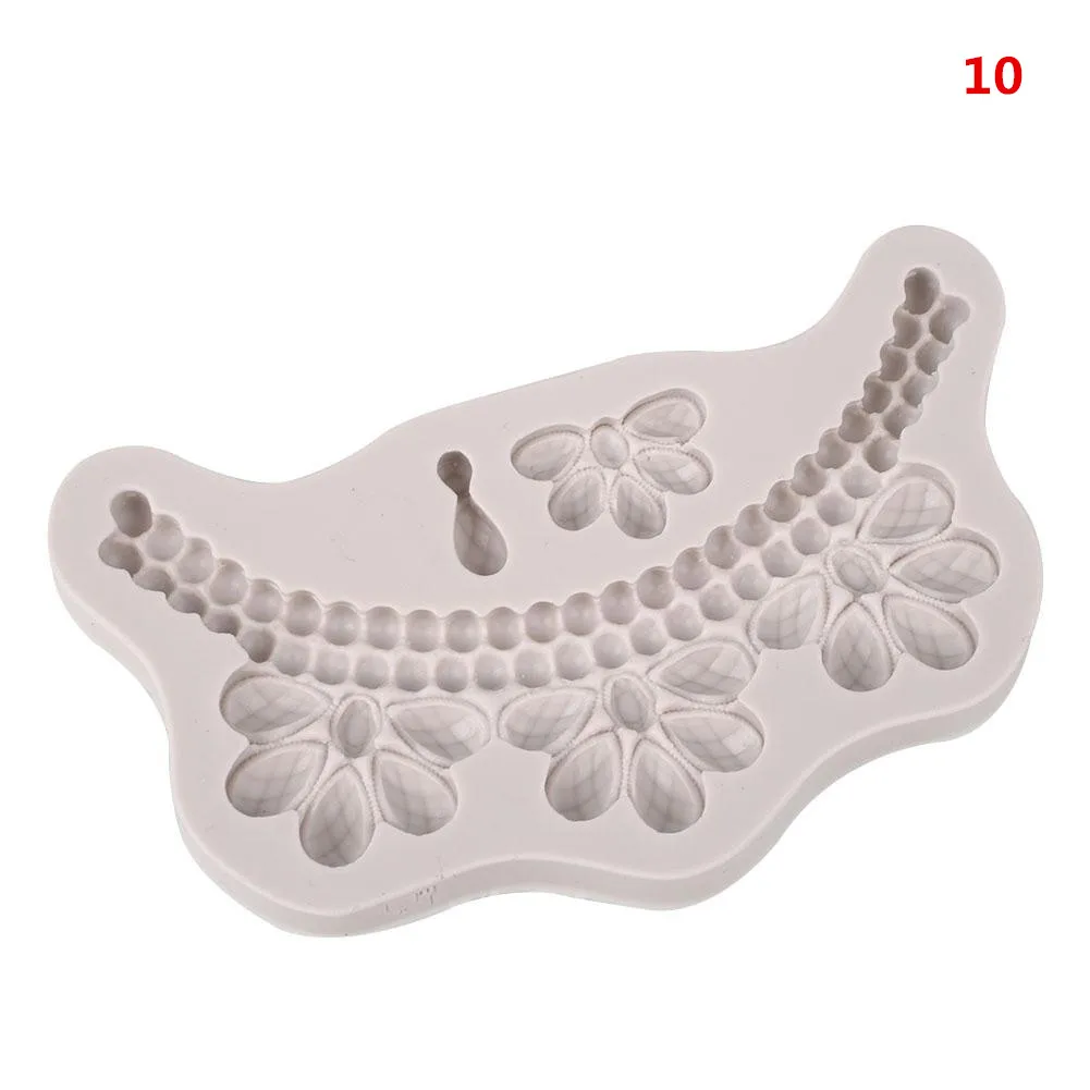 Практичная форма жаропрочная посуда для фондан шоколадное Силиконовое ожерелье