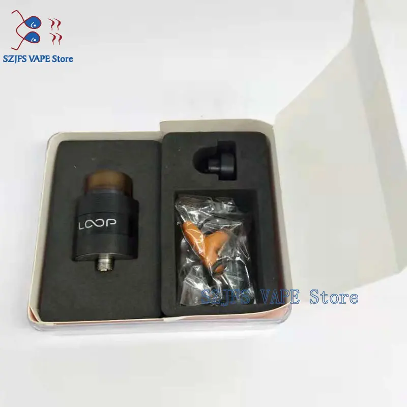 

Loop V1.5 RDA Atomizer 24mm Vape Tank with Leak-proof Airflow System for 510 E Cigarette Box Mod VS Loop goon 25 RDA qp KALI V2