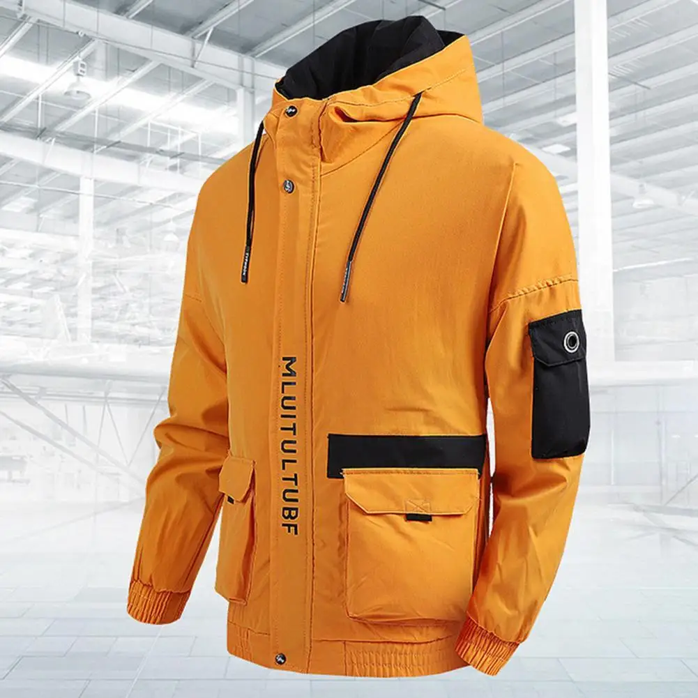 

Sports Stylish Slim Winter Jacket Streetwear Pilot Jacket Zipper Fly for School