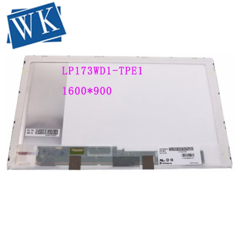 Матрица ноутбука 17 3 дюйма для LG ЖК экран LP173WD1 (TP)(E1) 30 контактов HD + панель 1600X900