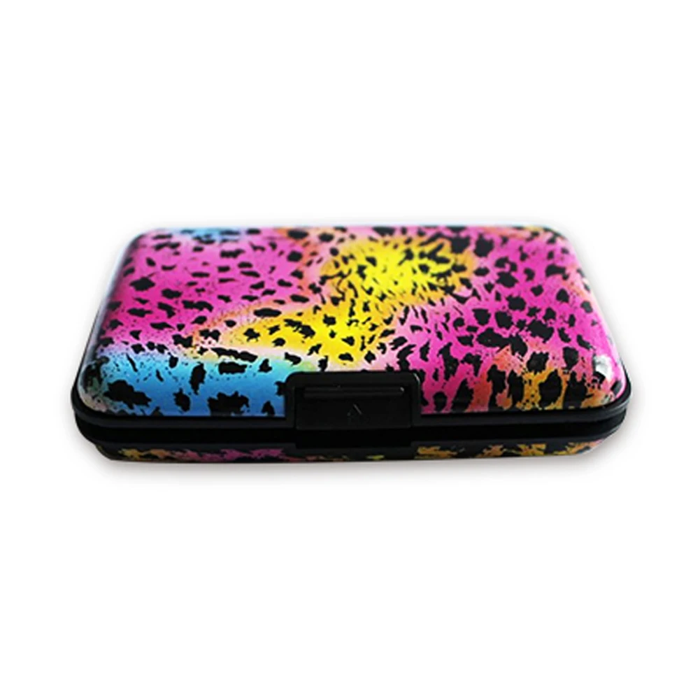 Aluminum Print Card Case Pocket Business ID Credit Wallet Holder Waterproof Box #734 | Багаж и сумки