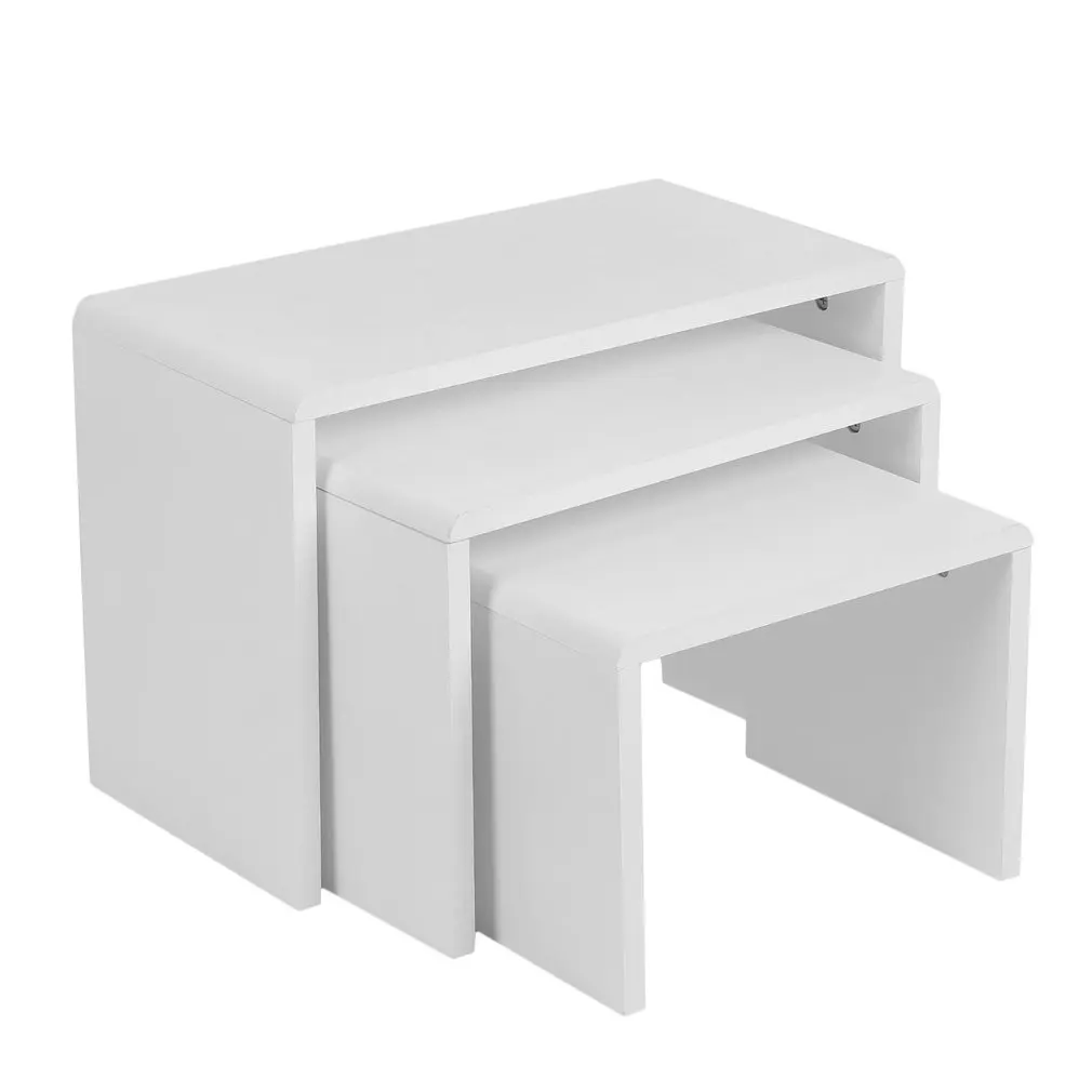 3 шт. современный дизайн белый лак высокой устойчивости простота Дерево Круглый