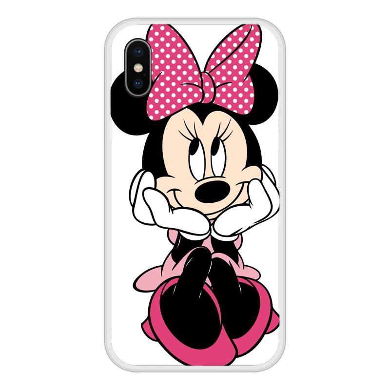 Phone Case for One Plus 3 3T 5 5T 6 6T Soft Silicone TPU Mickey Minnie Patterned Painting OnePlus Cases Stock |