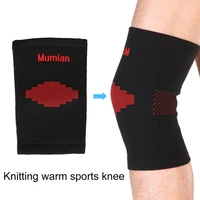 soft comfortable knee sleeve embroidery logo breathable elastic knee professional support protector knee protective case sports