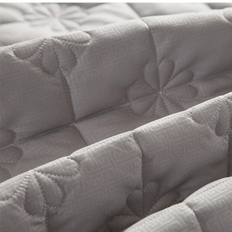 

hicken Quilted Mattress Cover Bed Fitted Bed Sheet Anti-Bacteria Topper Air-Permeable Bed Pad Mattress Protector Pillowcase