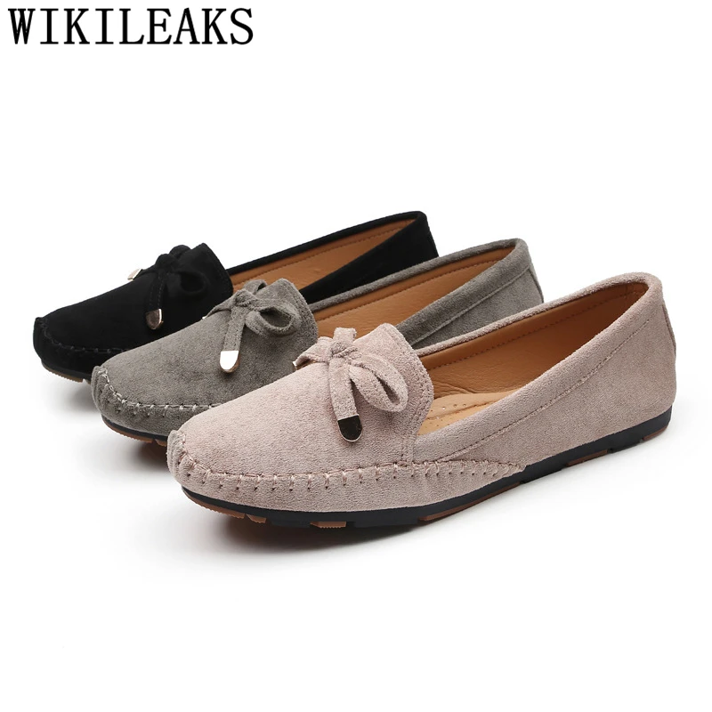 Обувь на плоской подошве Женские слипоны Винтажные женские ботинки лоферы