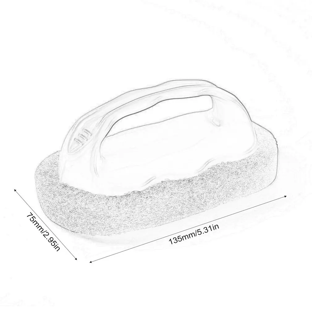

Handles Sponge Brush Soft Sponge Cleaning Bathtub Ceramic Tile Cleaner Kitchen Tool Bathroom Tile Brush With Handle Tool
