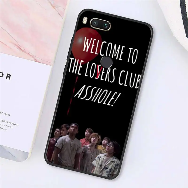 

New Movie It Losers Club Lover Phone Case For Xiaomi Redmi note 7 8 9 t max3 s 10 pro lite Luxury brand shell funda coque
