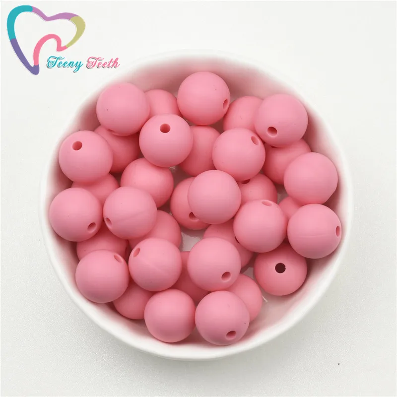 10 шт. силиконовые шарики для прорезывания зубов 9 15 мм|Бусины| |