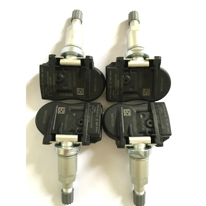 Датчик давления в шинах TPMS 4 шт. 433 МГц 9681102280 для Peugeot 407 207 307 607 508 807|Системы контроля