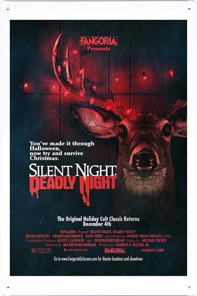 

Classic Movie Silent Night Movie Tin Sign Poster Metal Sign Garage Nostalgic Cinema Corridor Wall Home Decoration Sign 20*30 CM