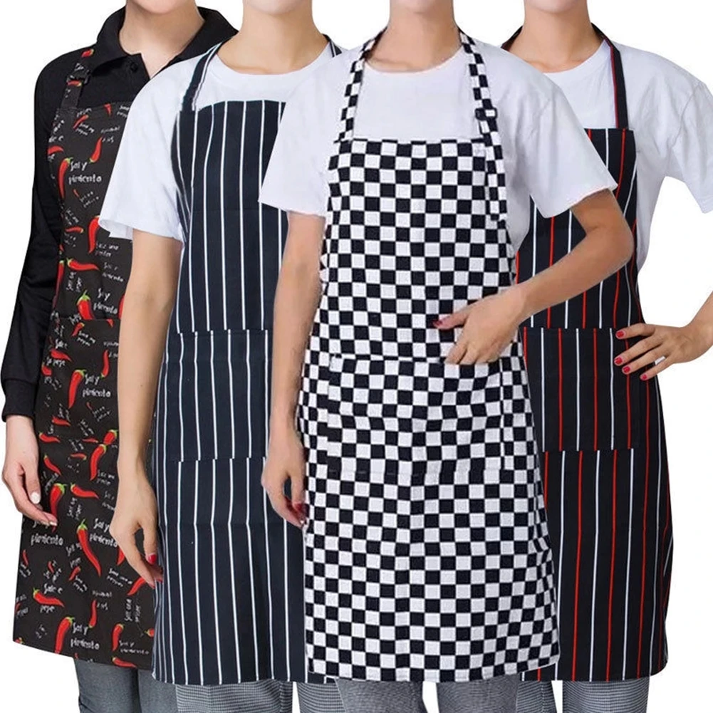 

1PCS Women Men Sleeveless Aprons Kids Adult Apron BBQ Bib Apron for Women Cooking Baking Hotel Household Restaurant Apron