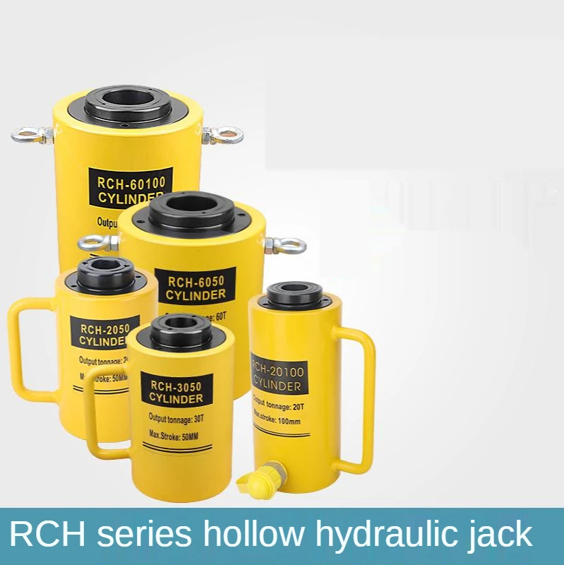 RCH-20T полый гидравлический цилиндр с разъемом Electric Split домкрат 100 мм | Инструменты