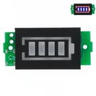 Индикатор емкости литиевых аккумуляторов 1S, 2S, 3S, 4S, 3,7 в, синий дисплей, тестер мощности литий-ионных аккумуляторов для электромобилей