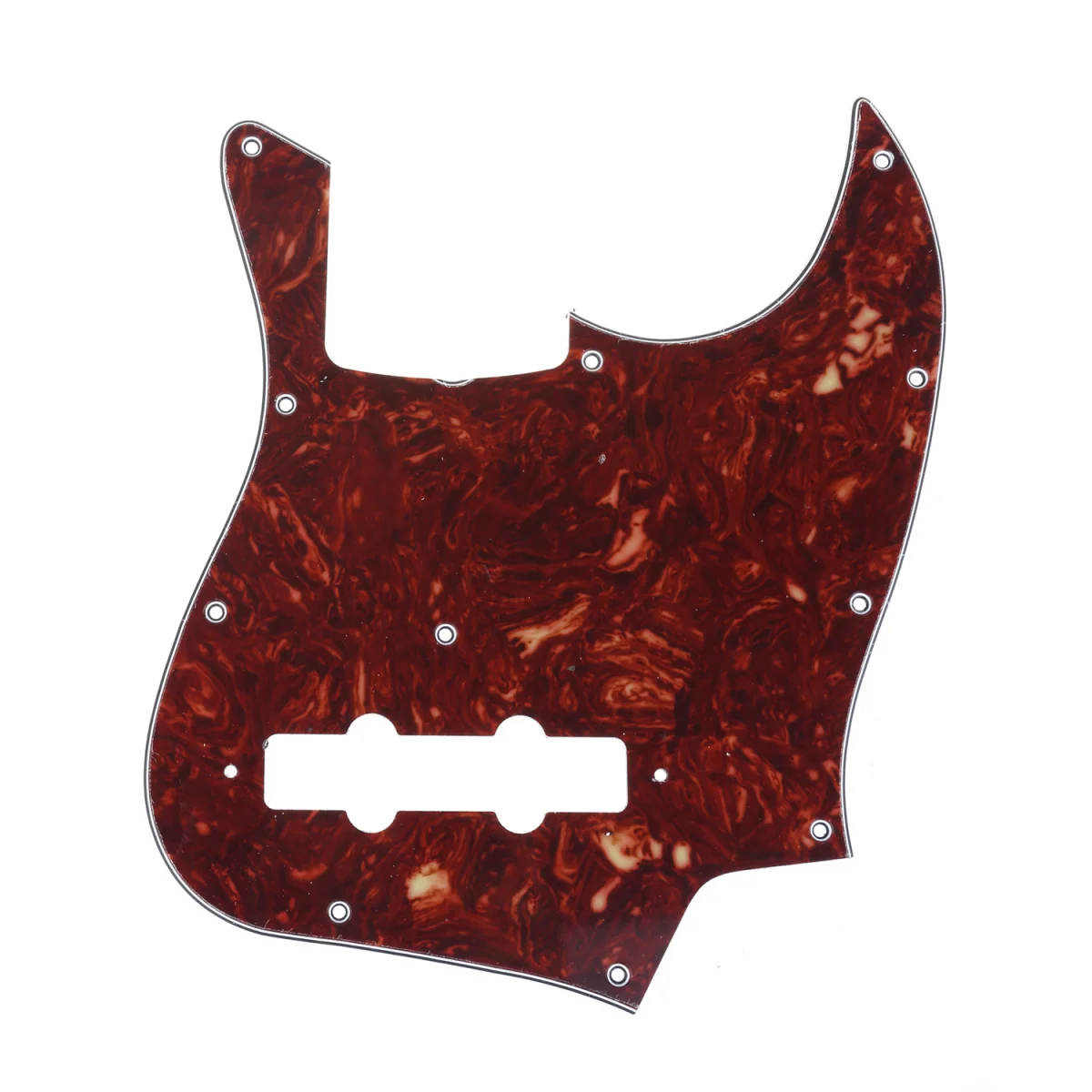 Защитная накладка для басов Musiclily Pro J с 11 отверстиями JPN Fender Japan 4 String Jazz Bass слойная