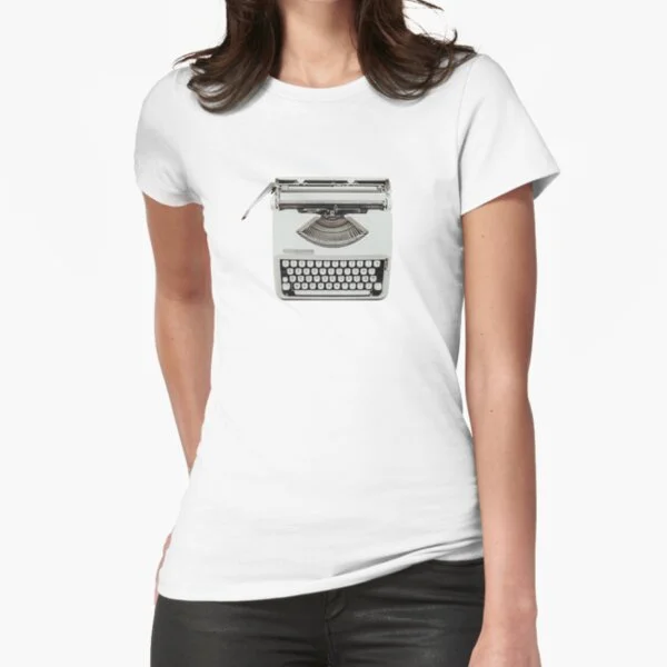 

Typewriter T-Shirt Print Top