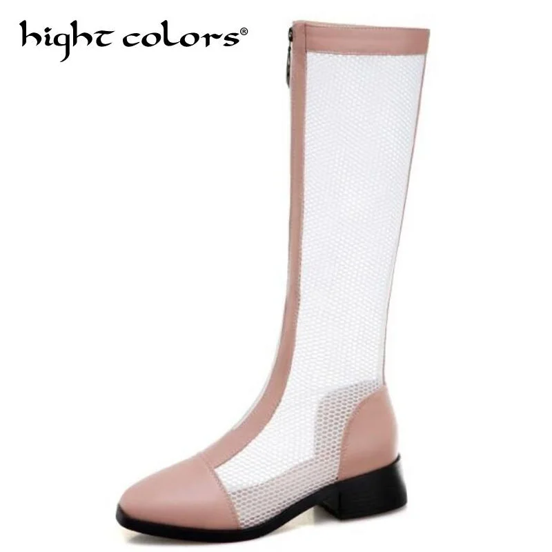 Высококачественная модная женская обувь из сетчатого материала сезон лето весна