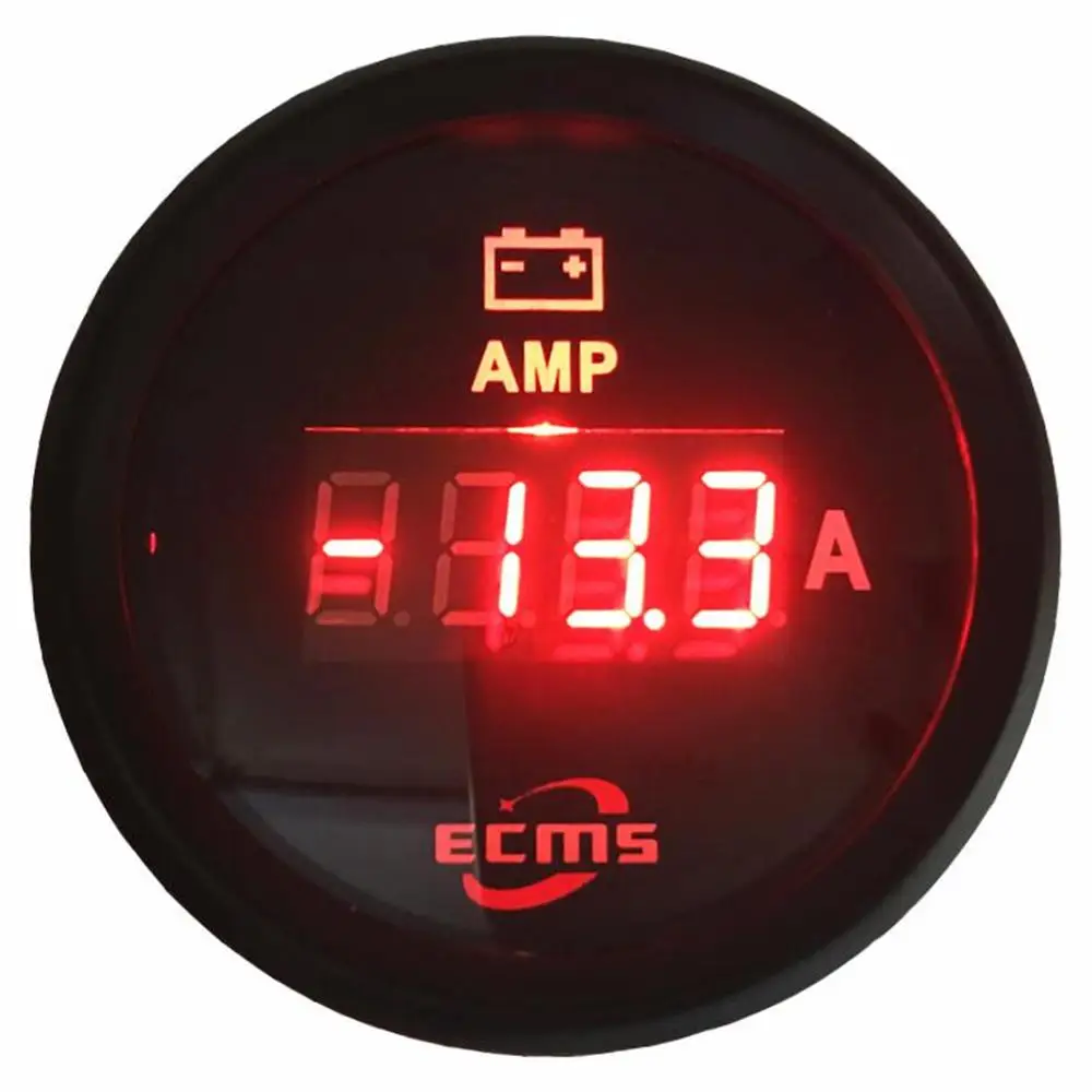 Комплект из 1 цифрового амперметра 52 мм Амперметр 0 150 А 9 32 в амперметр