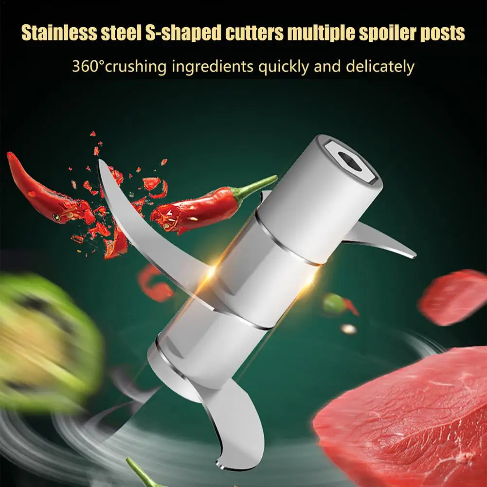 Мини-измельчитель для еды Электрический измельчитель чеснока блендер детского