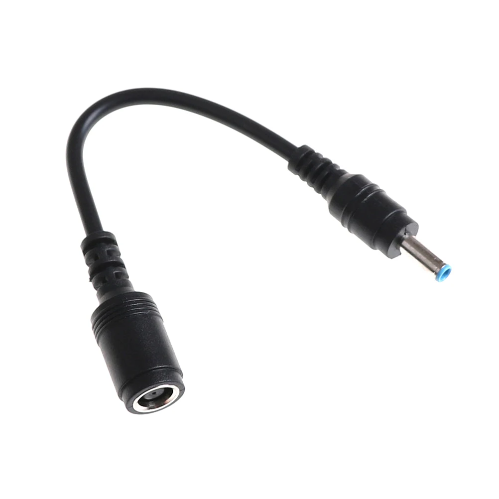 

7.4mm Female To 4.5mm Male Plug DC Power Adapter Connector Cable For HP Laptop