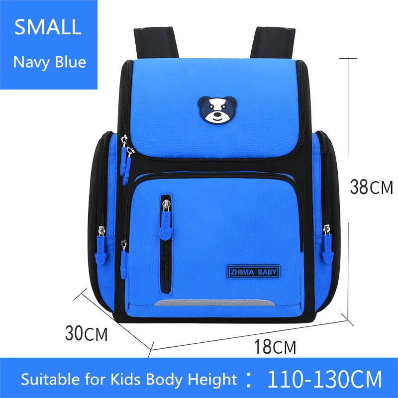 Школьные рюкзаки для мальчиков и девочек OKKID водонепроницаемый синий школьный