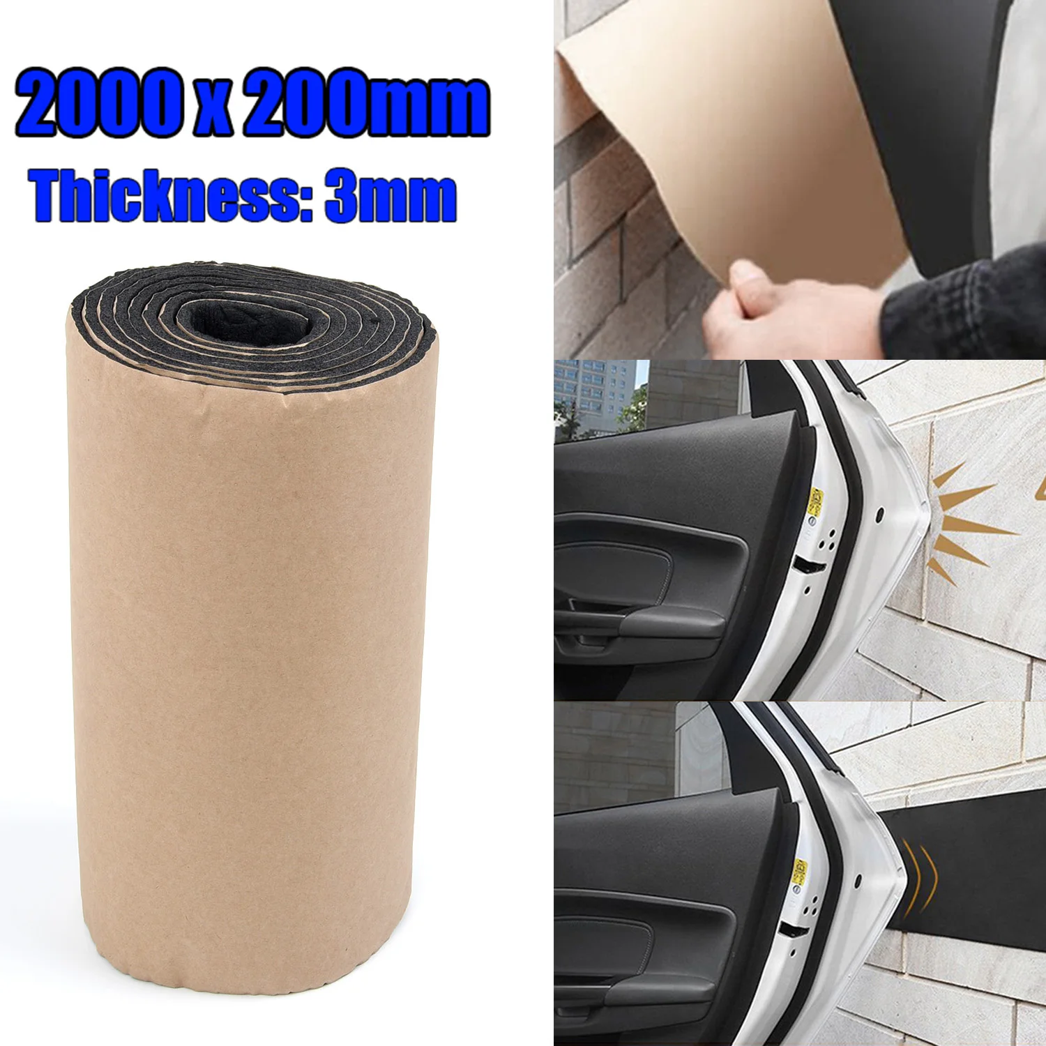 

Wall Protection Mat Safety Parking Scratch-resistant EVA Accessory 3mm