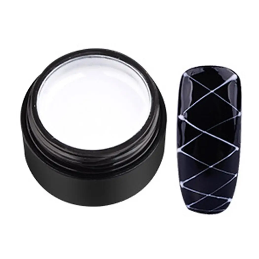 Креативный DIY инструмент для дизайна ногтей проволочный лак рисования 5 мл дома